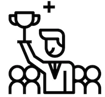 チームの力で好業績を達成