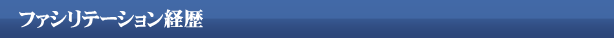 ファシリテーション経歴